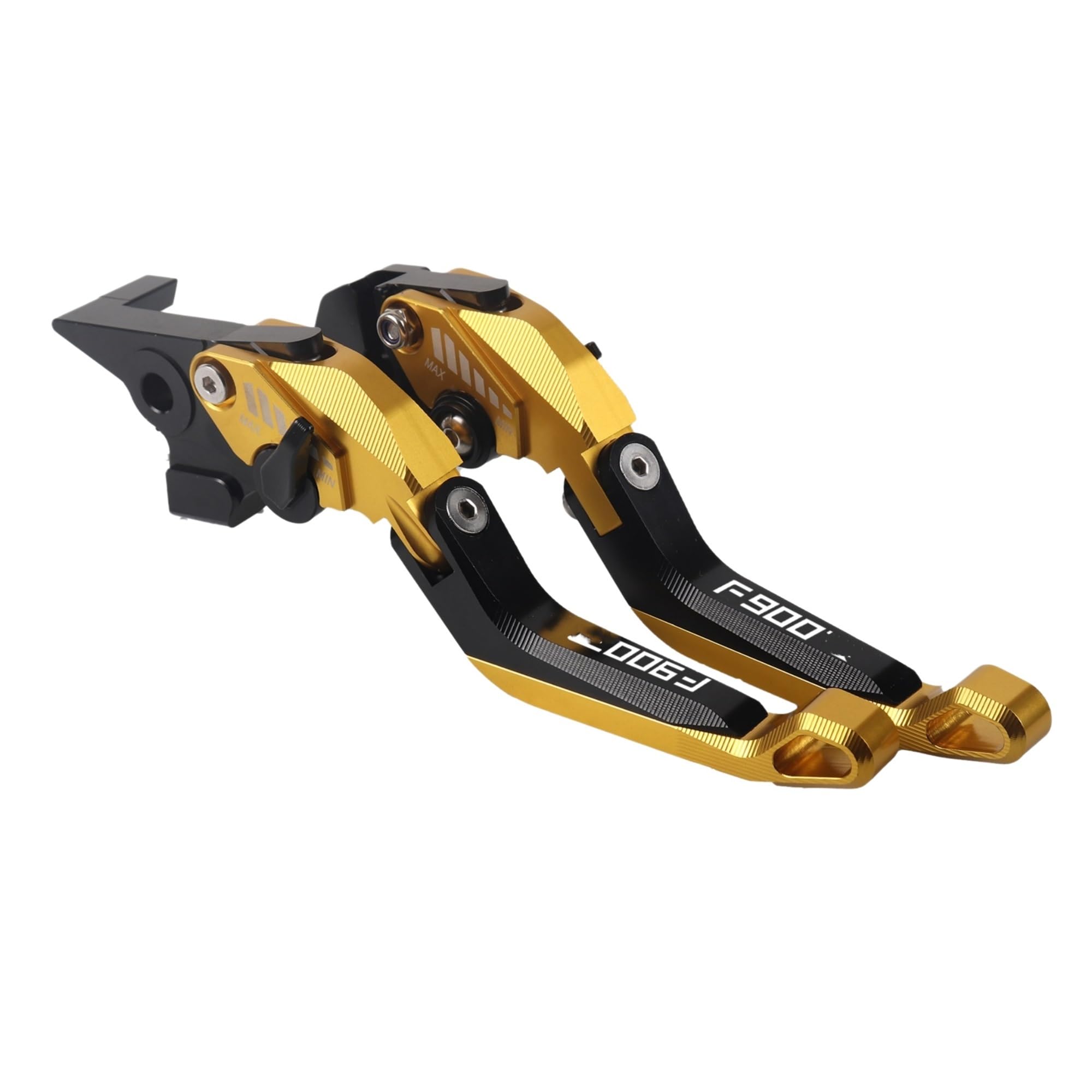 Gwearu Yellow Black Yellow Clutch Lever Motorcycle Adjustable Clutch Brake Lever Levers For F900r F 900 R F900 900R 2020-2023