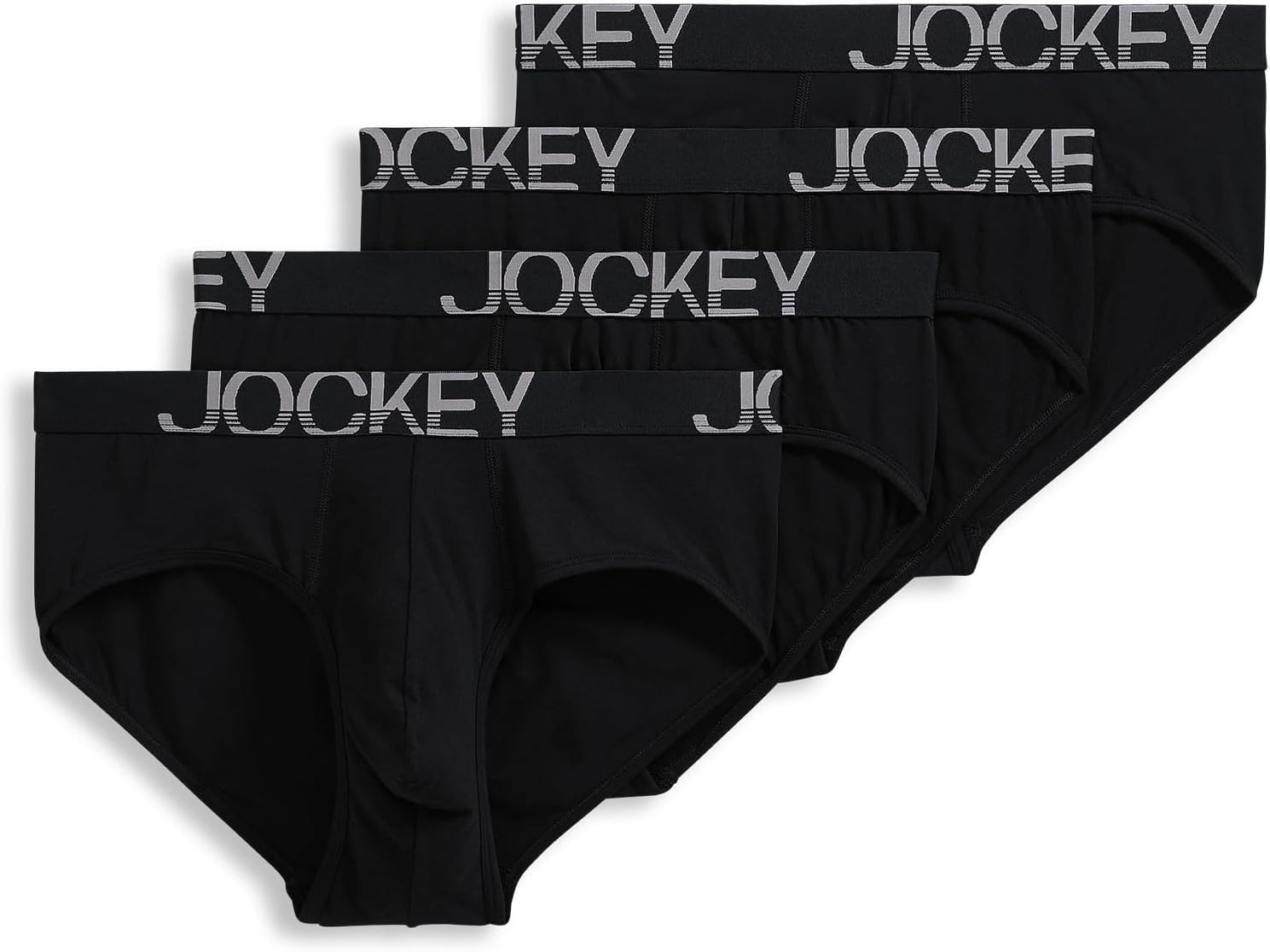 Jockey Men's Underwear ActiveStretch Brief - 4 Pack
