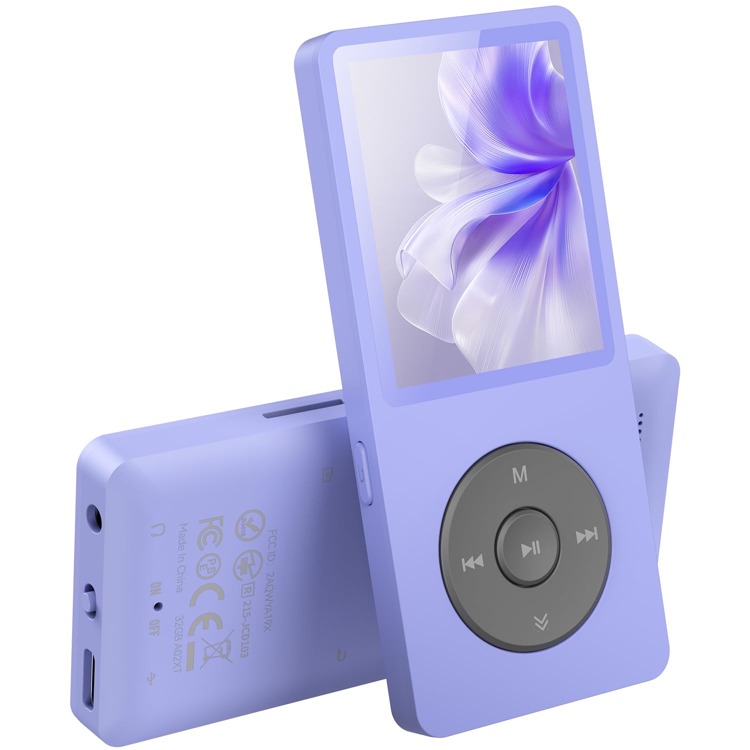 AGPTEK Lecteur MP3 Bluetooth 5.3 32Go, Baladeur MP3 Numérique pour Enfants