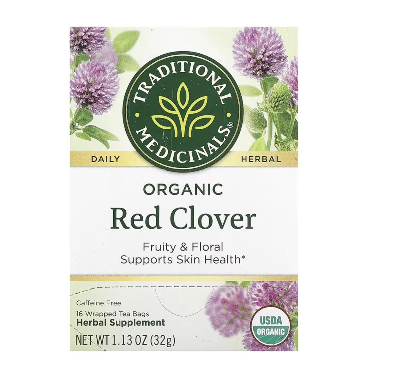 Amazon.com : Traditional Medicinals - Herb Tea Red Clover