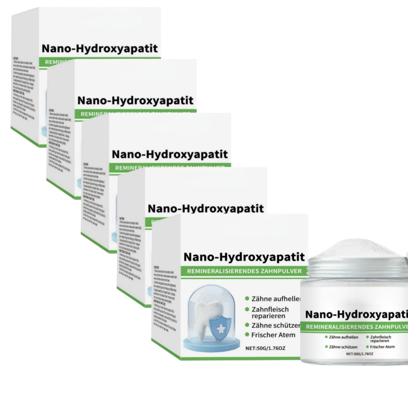 Polvere dentifricio – Ridona lucentezza ai denti, pulizia profonda delicata e sicura per lo smalto, polvere detergente per denti, cura quotidiana delicata per il benessere Buccal adatta all'igiene