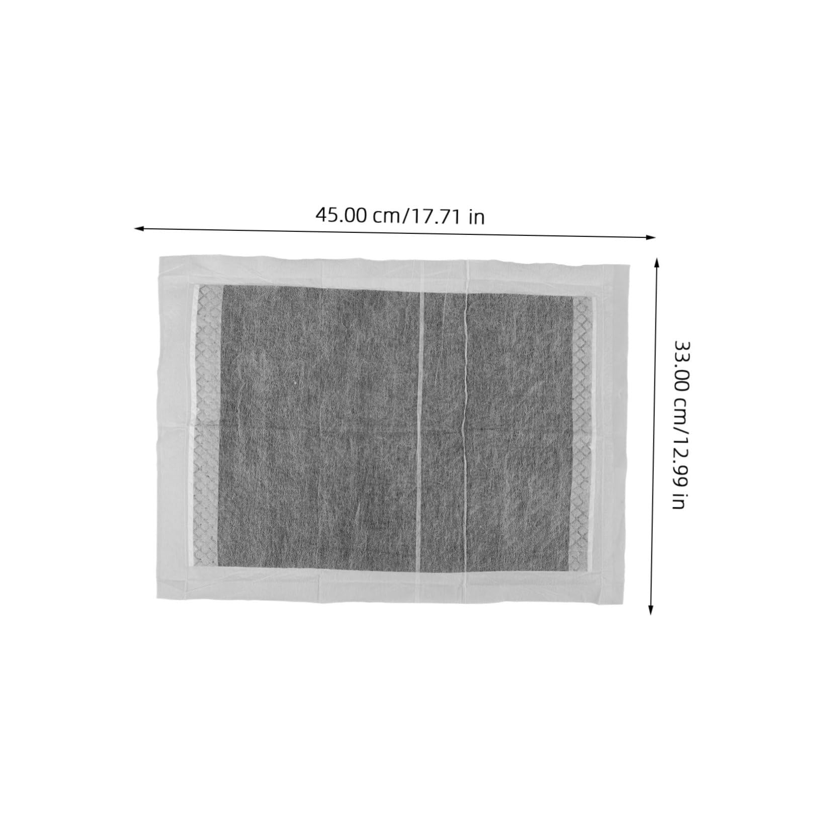 Alfombrilla Absorbente para Orina de Mascotas, Almohadilla Desechable de Tela No Tejida, Ligera 33x45 Cm para Uso en Exteriores y Viajes, Paquete de 100 Unidades