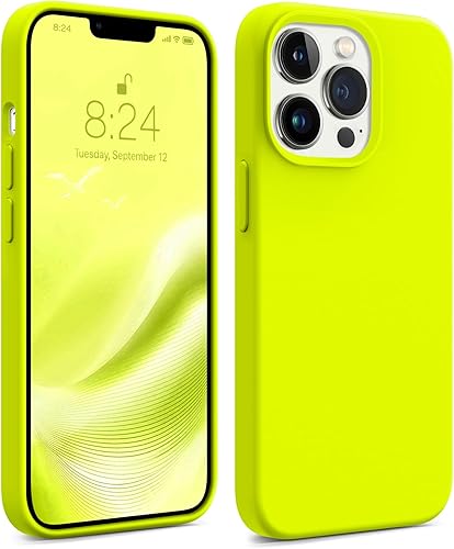 AOTESIER Funda magnética para iPhone 13 Pro, compatible con MagSafe, protección militar a prueba de golpes, funda de silicona con forro de