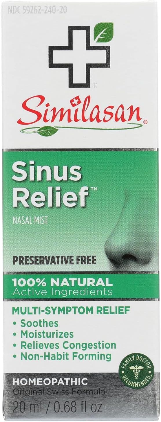 Similasan Sinus Relief Nasal Mist 0.68 oz Buy Online at Best Price in