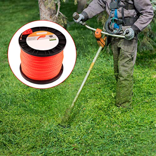 Wellsking 0.095\" Round Twist String Trimmer Line 3 lbs 985 Foot Spools Weedeater Line for FS45 SRM225 SRM210 SRM230 Trimmer Head Weed Eater with Bonus Line Cutter - Thumbnail 3