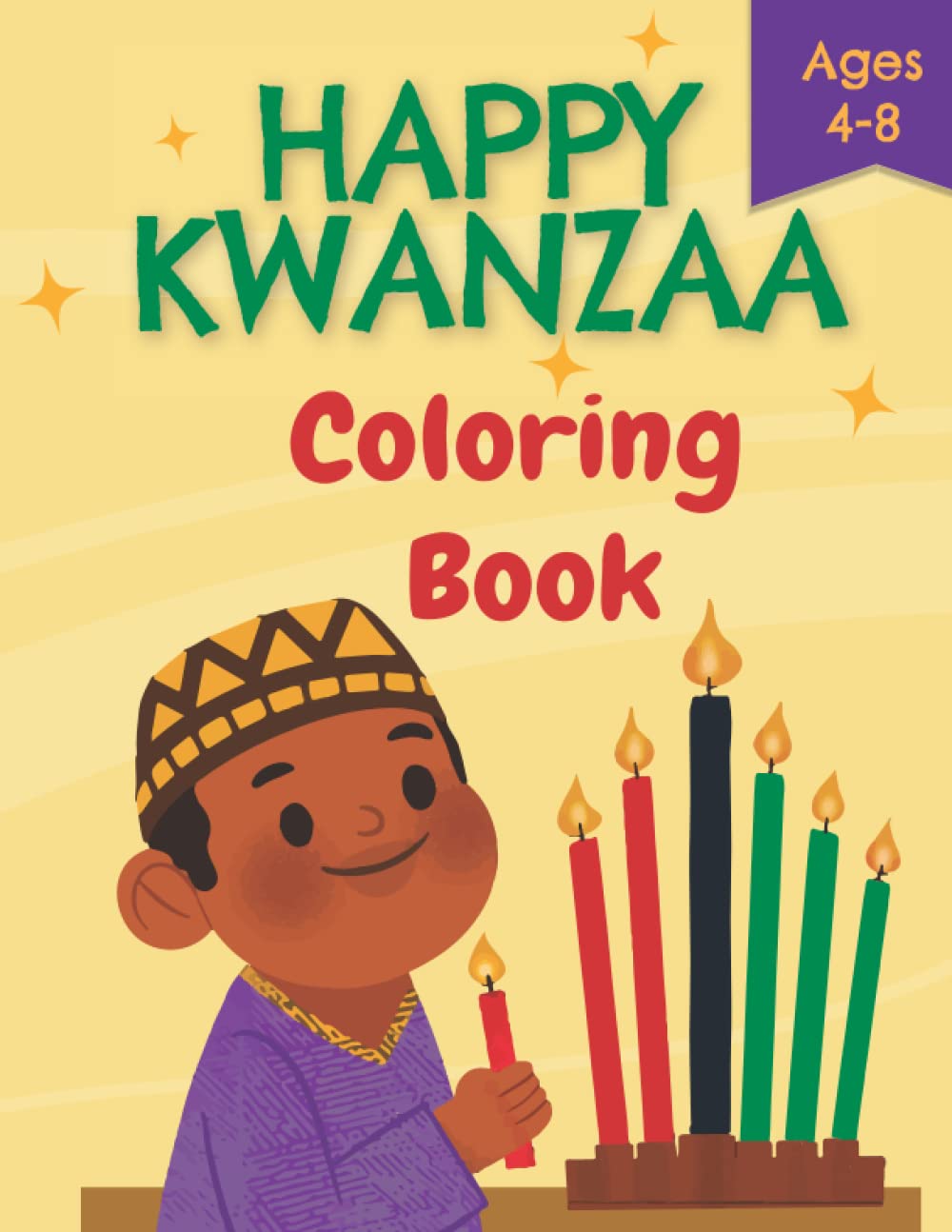 HAPPY KWANZAA: Coloring Book