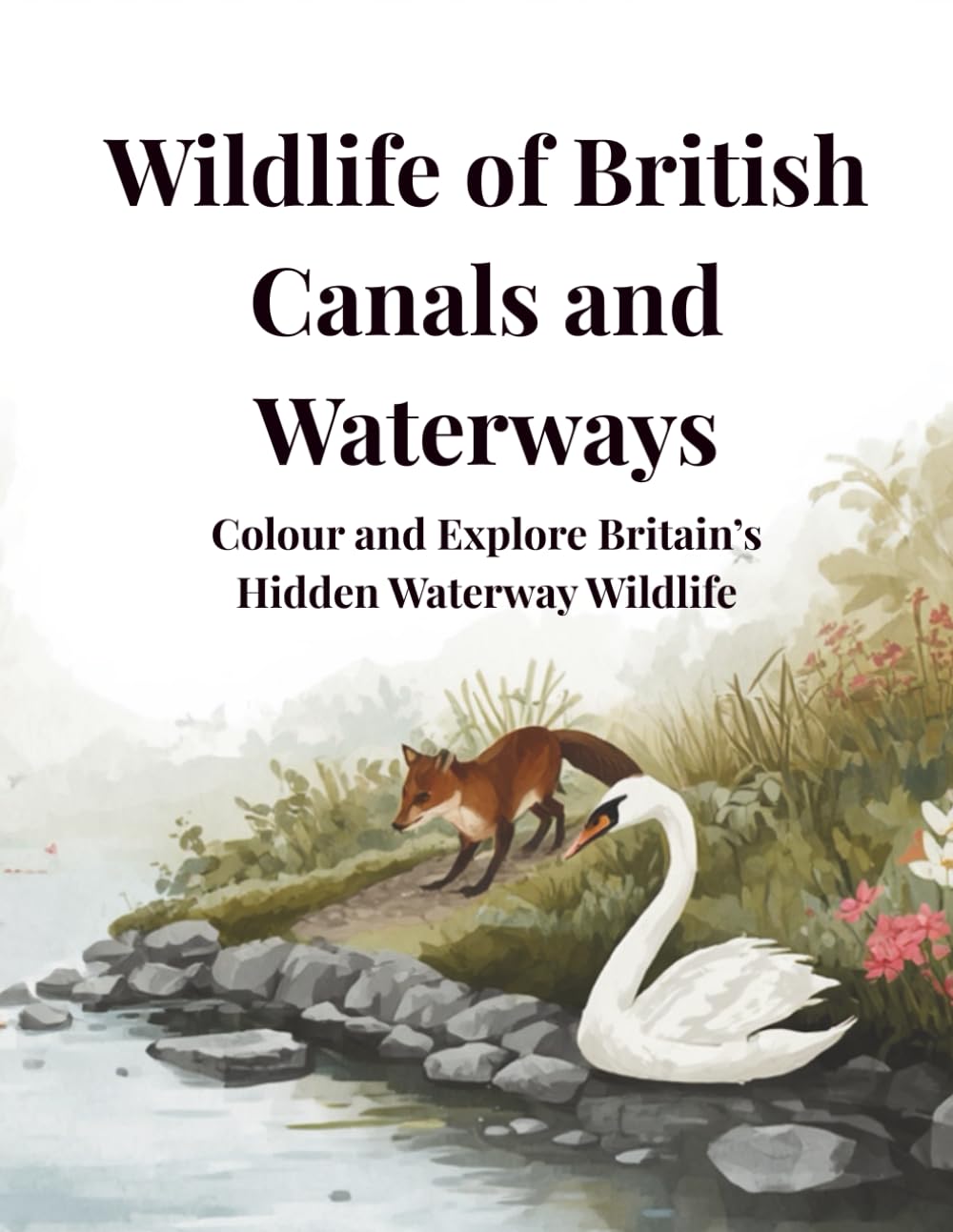 Wildlife of British Canals and Waterways: Colour and Explore Britain’s Hidden Waterway Wildlife