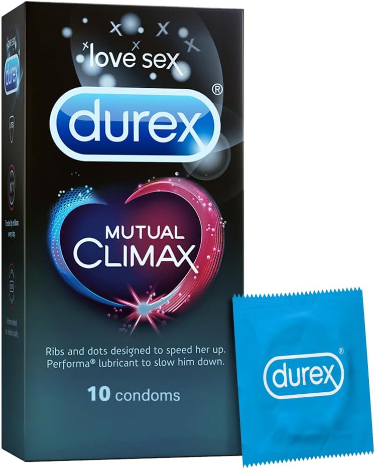 Durex Mutual Climax Condoms - 10 Count