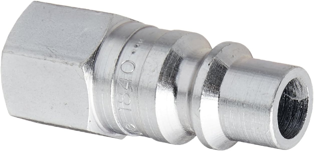 Milton S-1840 1/4 FNPT H Style Plug - Pack of 2