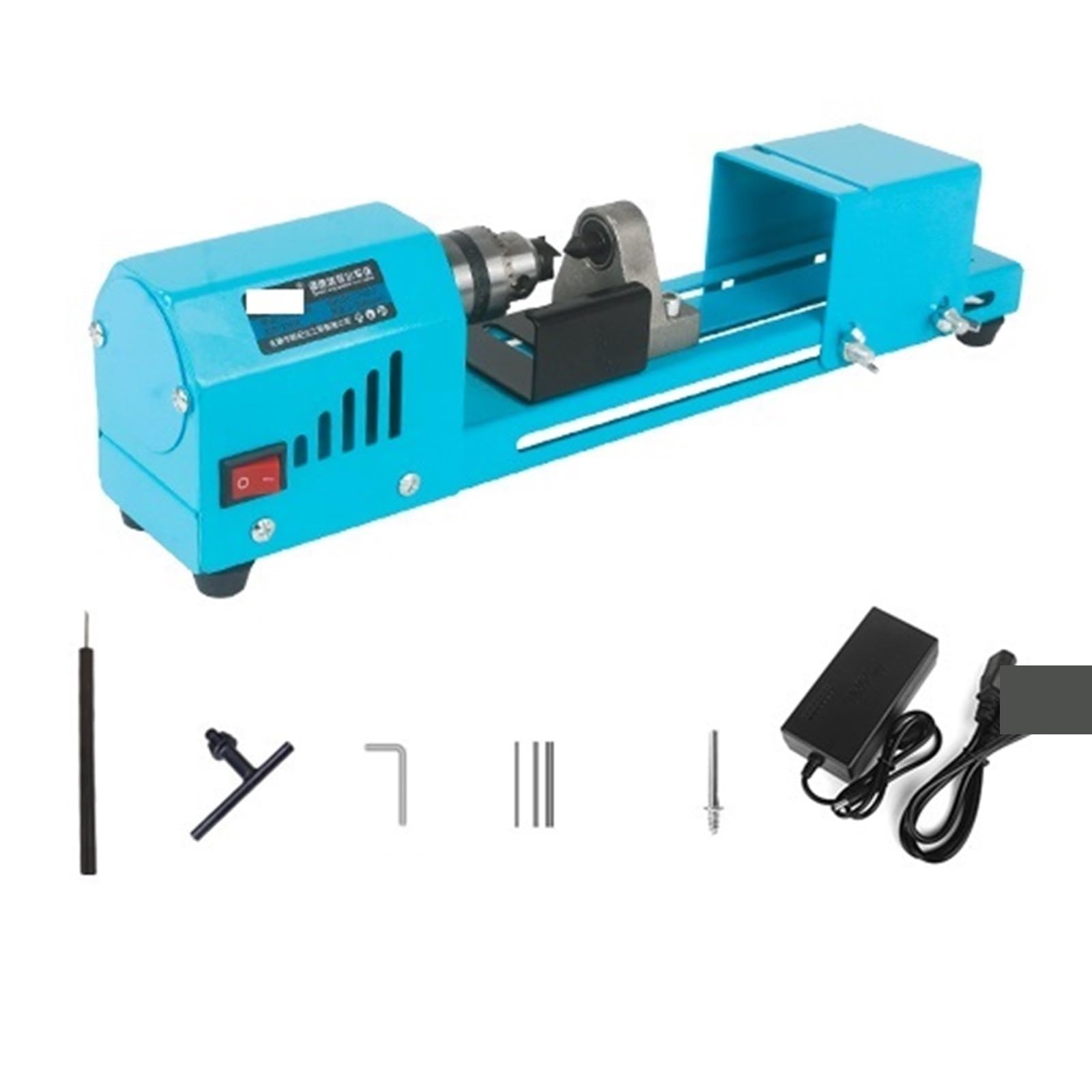 Pulidora, Mini máquina de cuentas de torno de 150W, torno de perlas de Buda en miniatura, máquina de torno de perlas de Buda for carpintería, herramienta rotativa de taladro de 12V/24V(Generation 2)