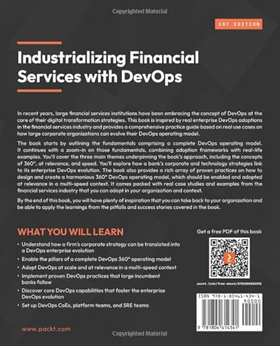 Industrializing Financial Services With Devops: Proven 360° Devops Operating Model Practices For Enabling A Multi-Speed Bank #TOP1