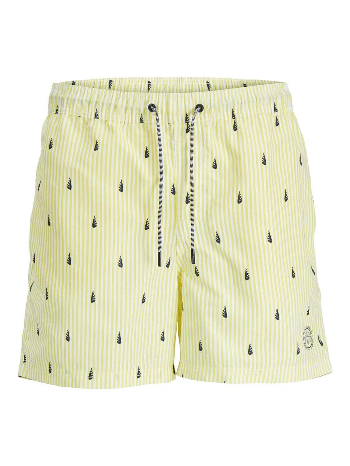 JACK & JONES JPSTFIJI JJSWIM SMALL STRIPES LY SN Mayo Erkek