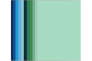 Vibrant Blue Green Cardstock: Unleash Your Creativity