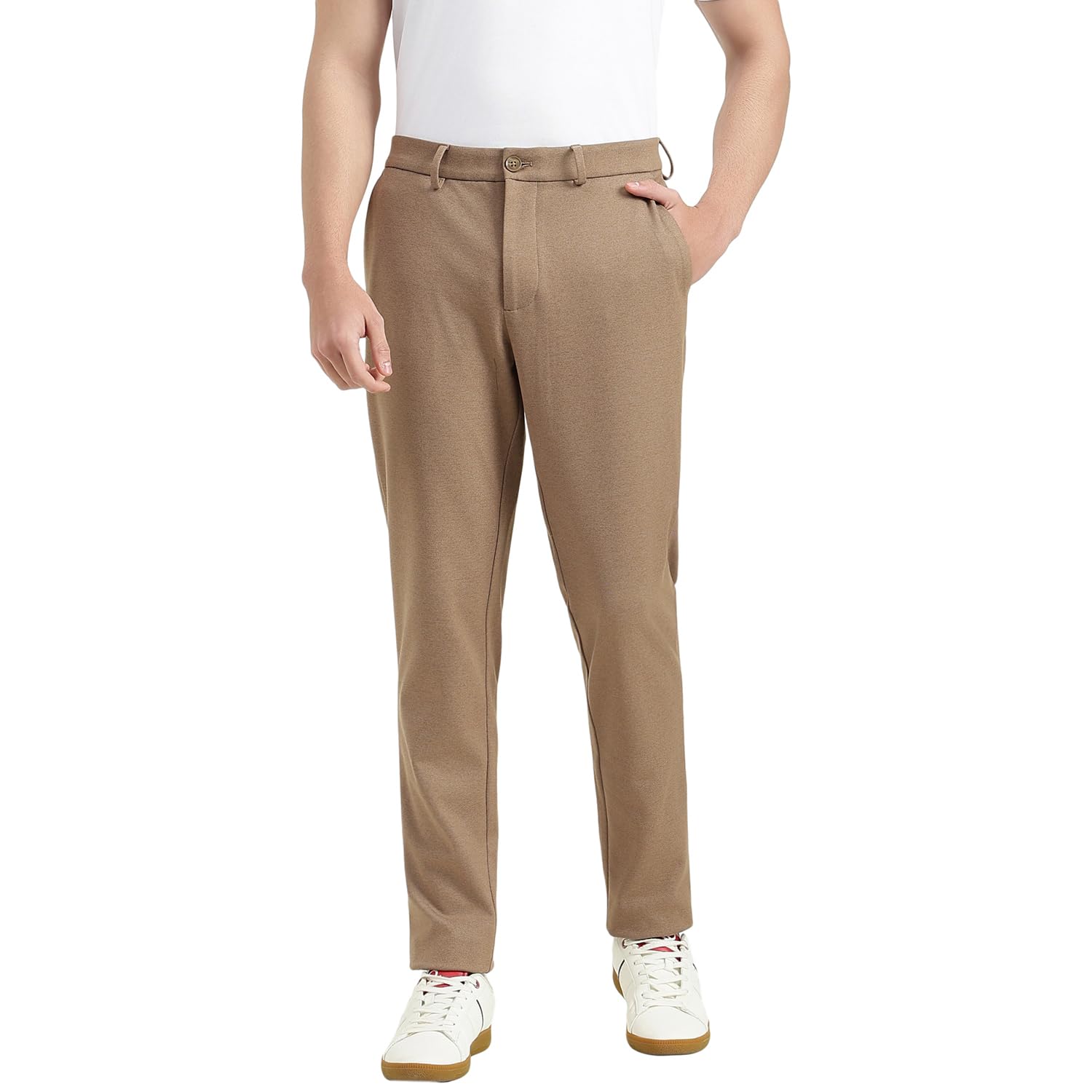 united colors of benetton Relaxed Fit Mid Rise Solid Trousers - 26P4KTWB1155I901-picture-37