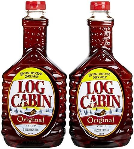 Log Cabin Original Syrup, 24 Ounce (2 Pack)
