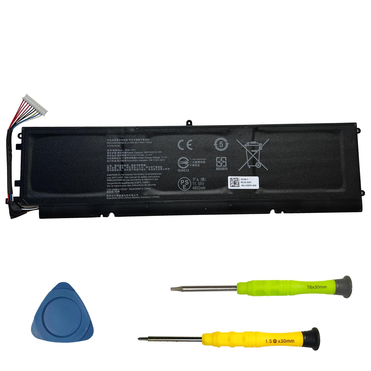 RC30-0281 RZ09-0327 Laptop Battery for Razer Blade Stealth 13.3 2019(8565u)