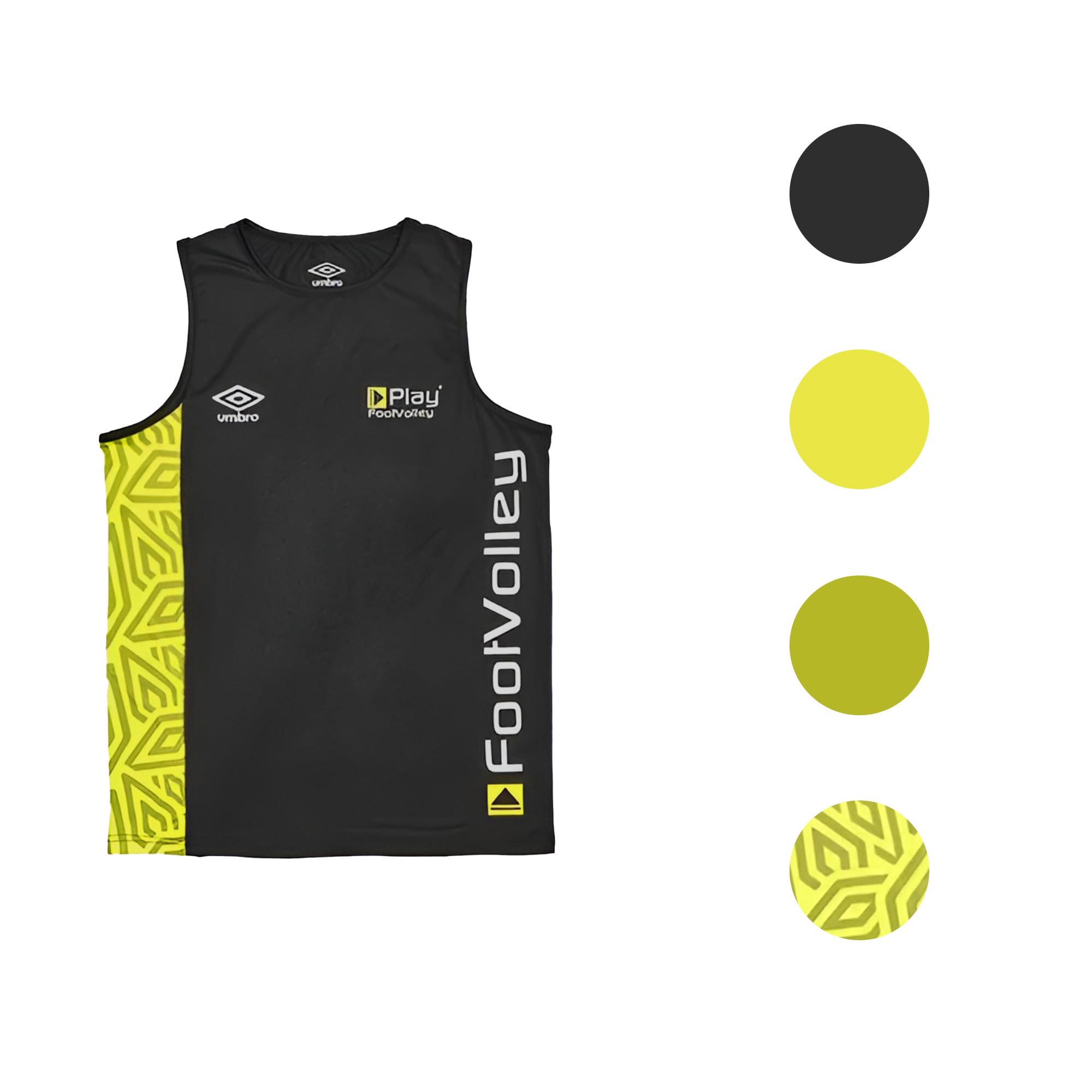 Umbro Canotta Uomo da Allenamento Realizzata collaborazione con T-Max Sport, Maglia Tecnica Uomo a Giromanica Traspirante e antiodore