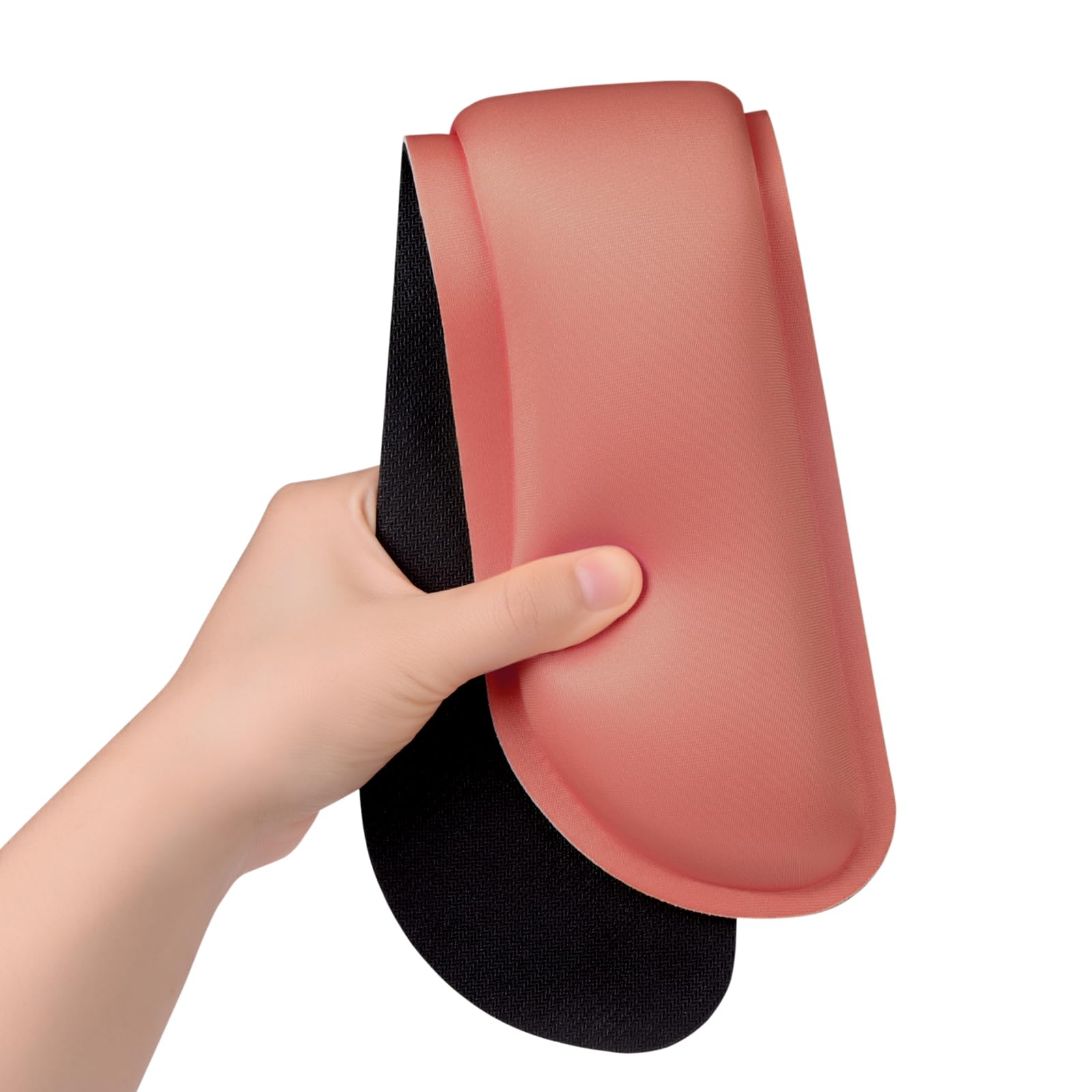 Dapesuom Poggiapolsi per tastiera ingrandita, cuscino da polso in memory foam, supporto per tappetino da scrivania, carino per digitare e alleviare il dolore, con base antiscivolo, per gaming, laptop