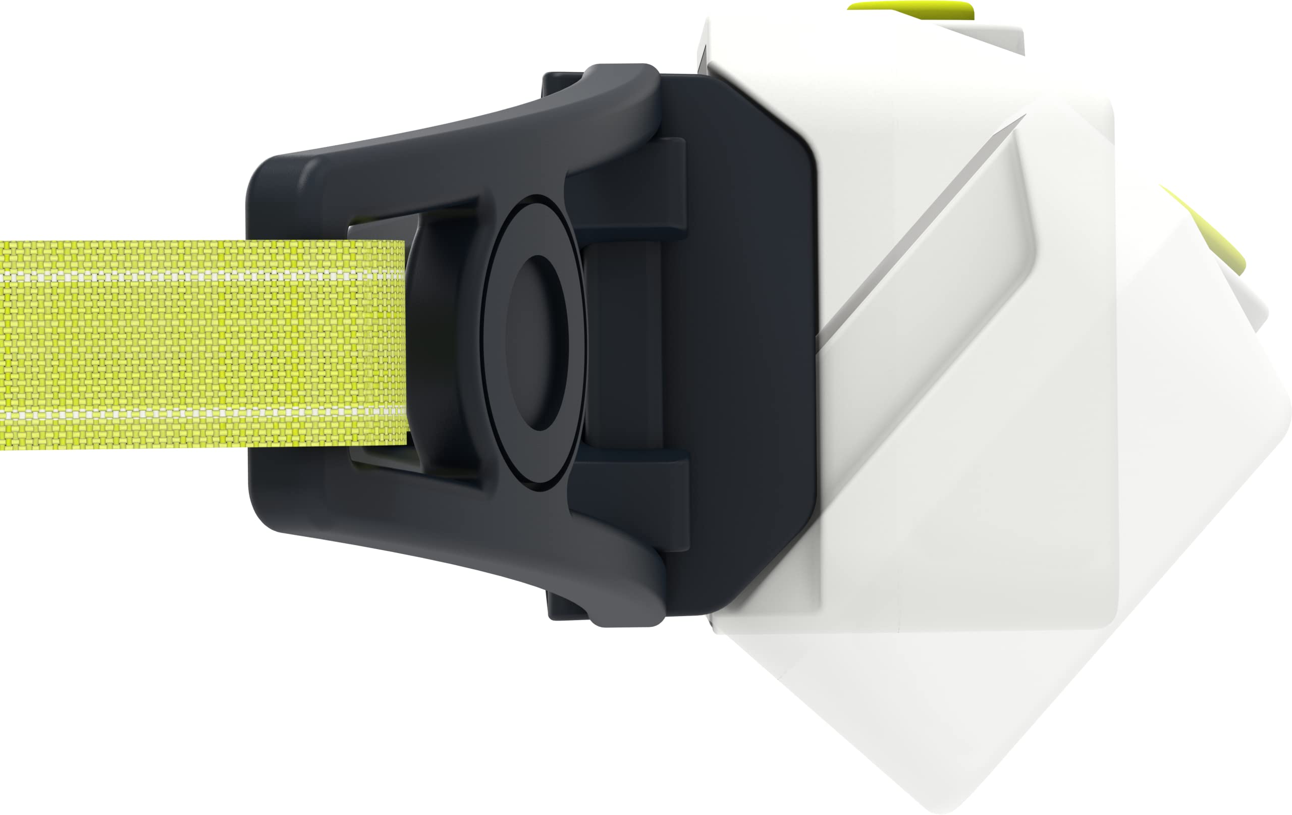 Ledlenser NEO1R LED Stirnlampe zum Joggen, Lauflampe, Lauflicht, 250 Lumen, kompakt, ultraleichte 39g, Nah- und Fernlicht, wiederaufladbar, reflektierendes Stirnband, rotes Frontlicht, weiß/Lime | bis zu 15h Leuchtdauer, 80m Leuchtweite, Taschenformat, Ro