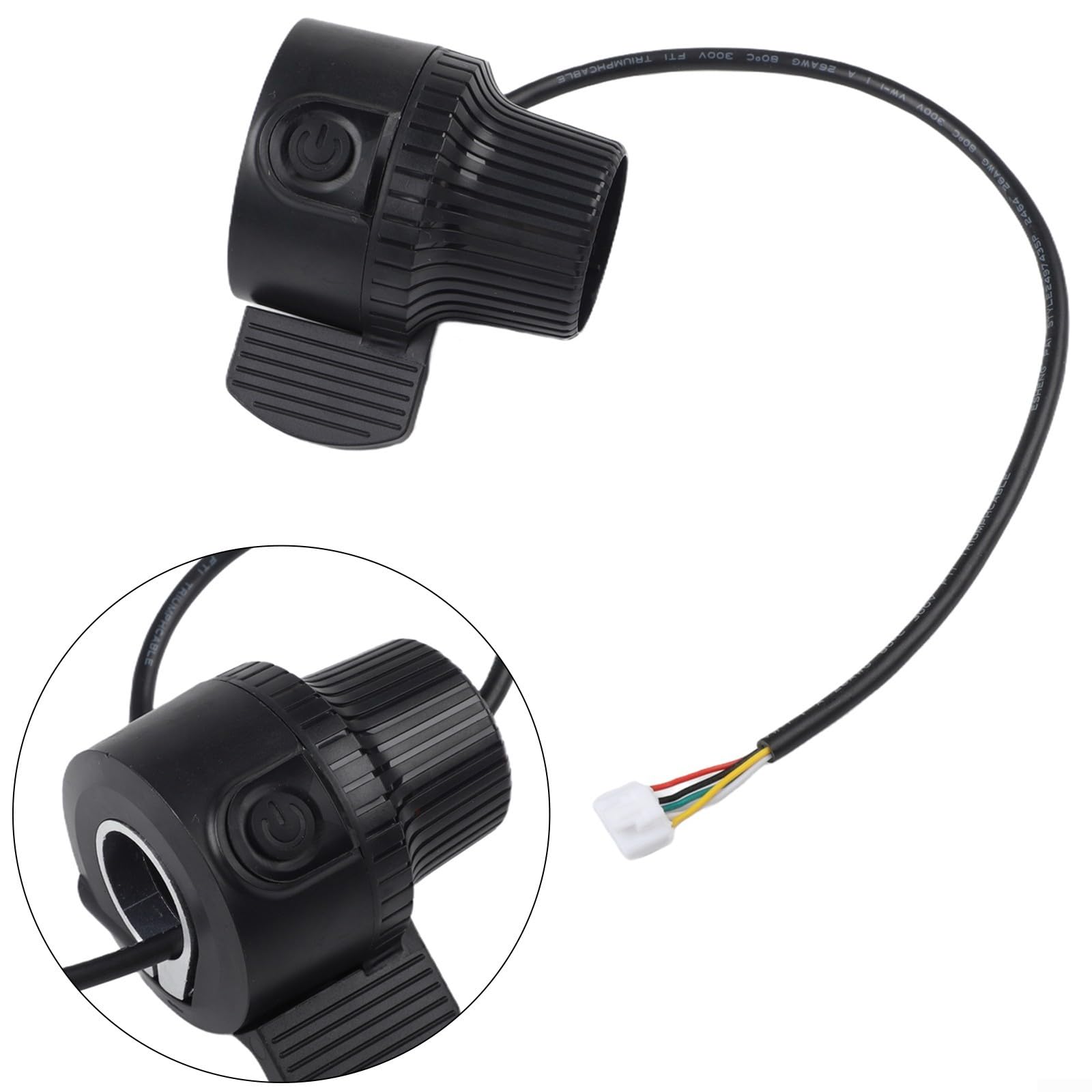Accélérateur d'accélérateur de scooter électrique, pour Kugoo et pour modèles Kukirin G2/G3/G4, interrupteur à pouce en plastique pour une conduite fluide dans la vie quotidienne