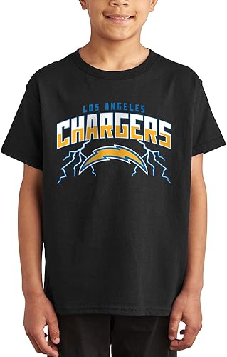 Miniatura 13 de Junk Food Camiseta para niños estándar x NFL Team Lightning con licencia oficial para niños
