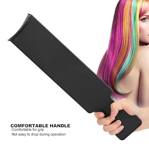 Miniatura 4 de Dioche Tabla de resaltado balayage con dientes, 2 piezas, tabla de balayage, herramientas de paleta profesional para teñir el cabello y uso en