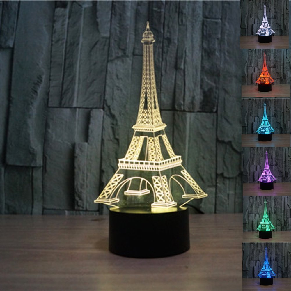 Amazon.co.jp: Lotos 3d Illusion Romanticフランスエッフェル塔