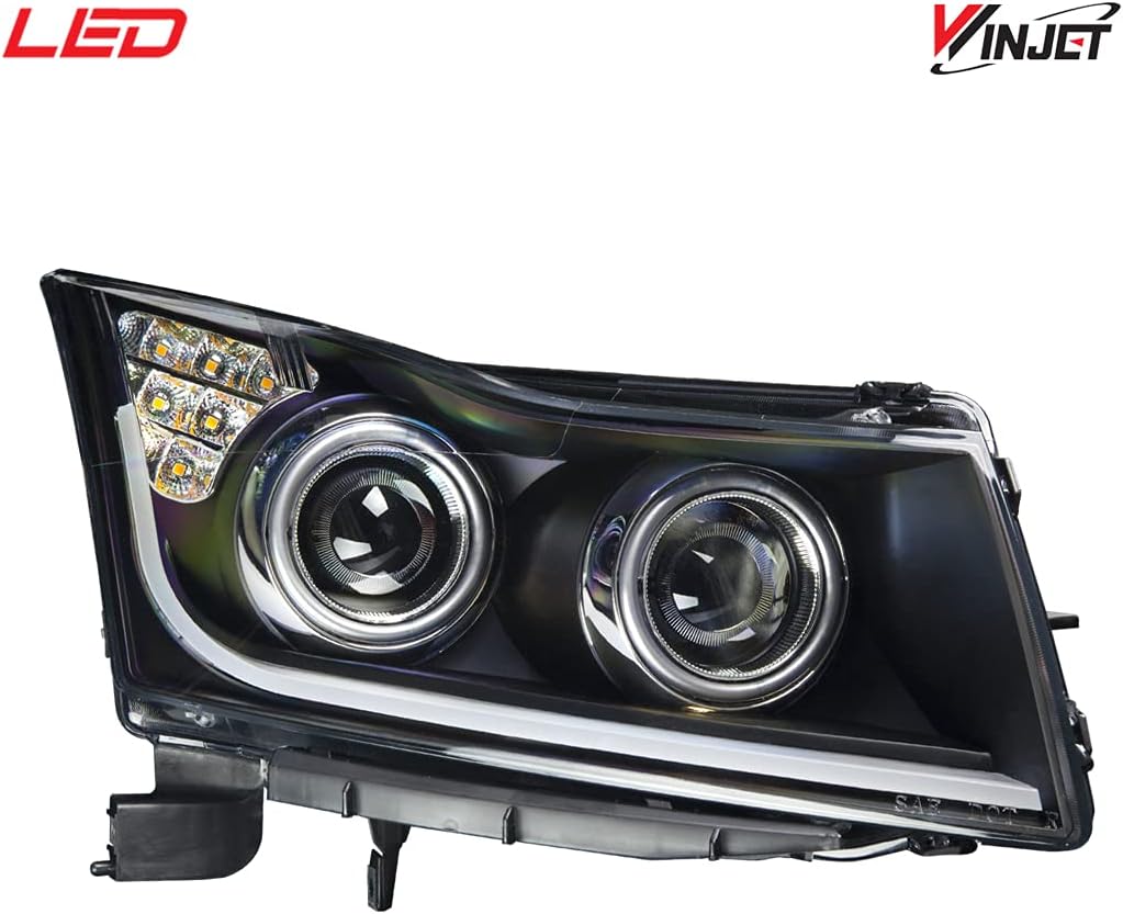 ACANII - For 2016-2018 Chevy Cruze OE Projector Style W/LED DRL Headlight Headlamp Head Light Lamp - Passenger Side Only In Kenya | Headlight Assemblies - Foto 8
