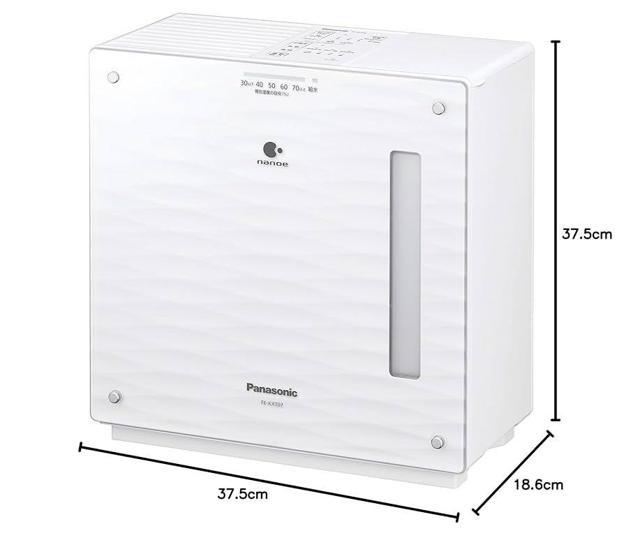 Amazon.co.jp: パナソニック 加湿機 気化式 ナノイー搭載 ~19畳