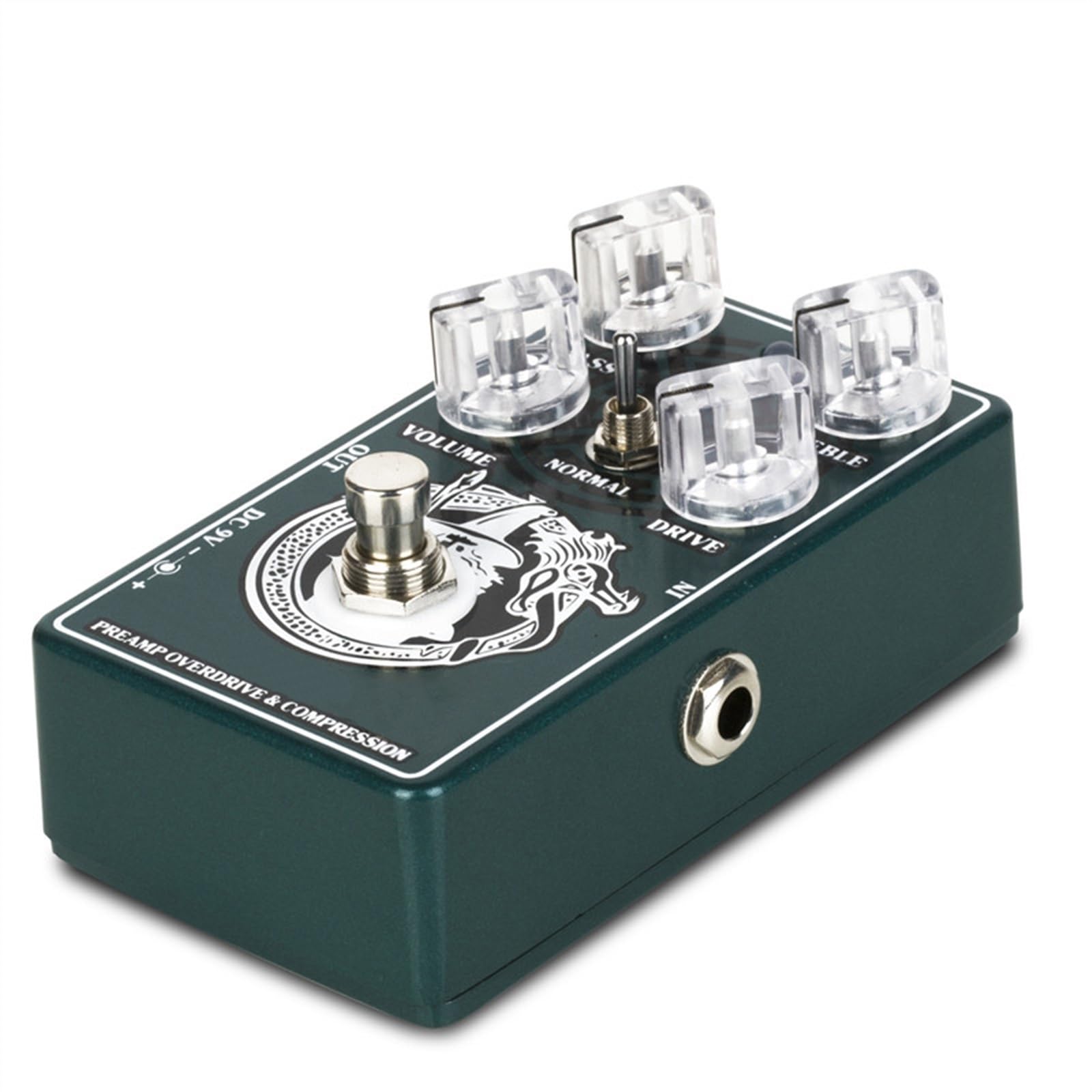 modulacyjny pedał gitarowy Pedał Gitary Overdrive Przedwzmacniacz Pedał Efektów Kompresora Overdrive
