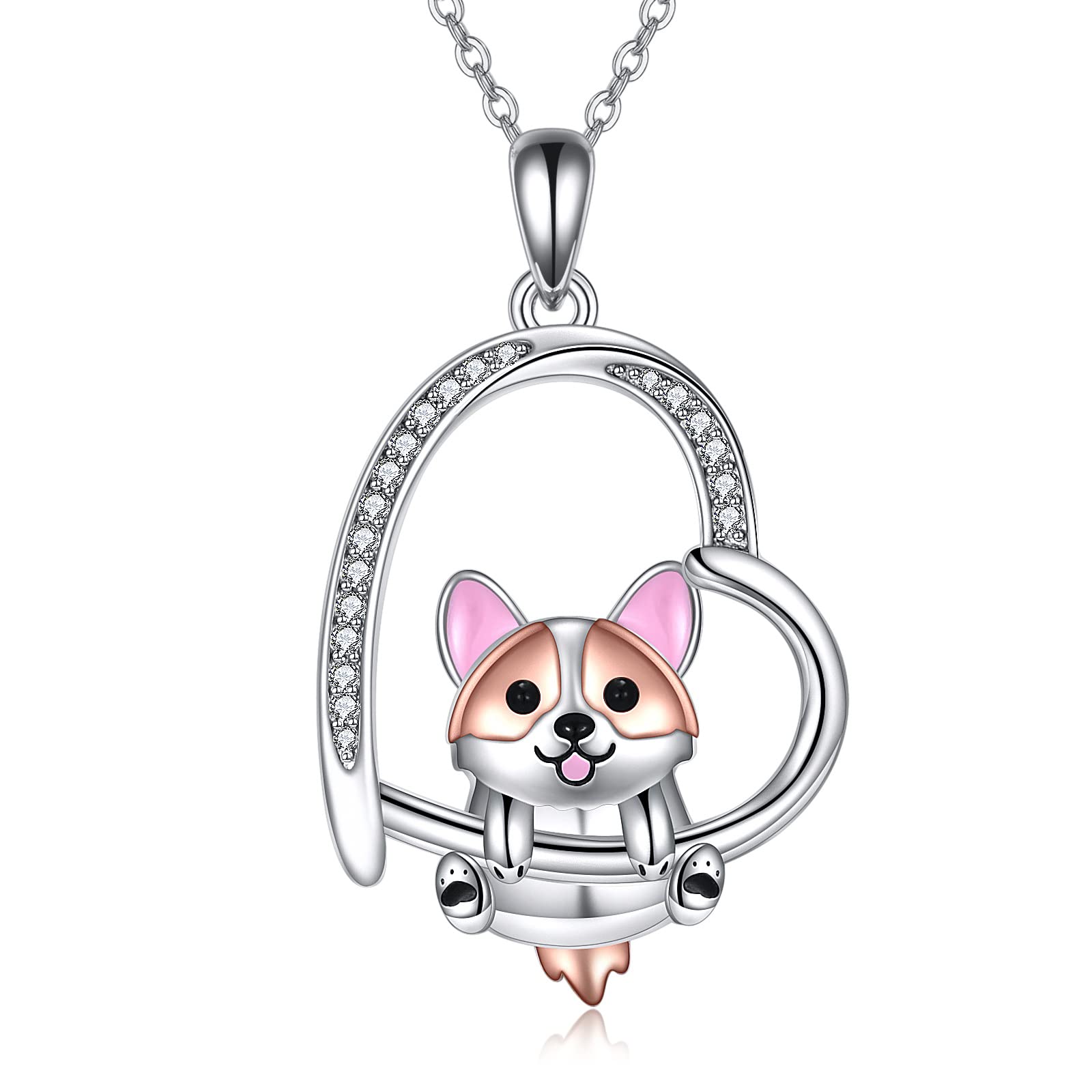 MONGAS Corgi Necklace
