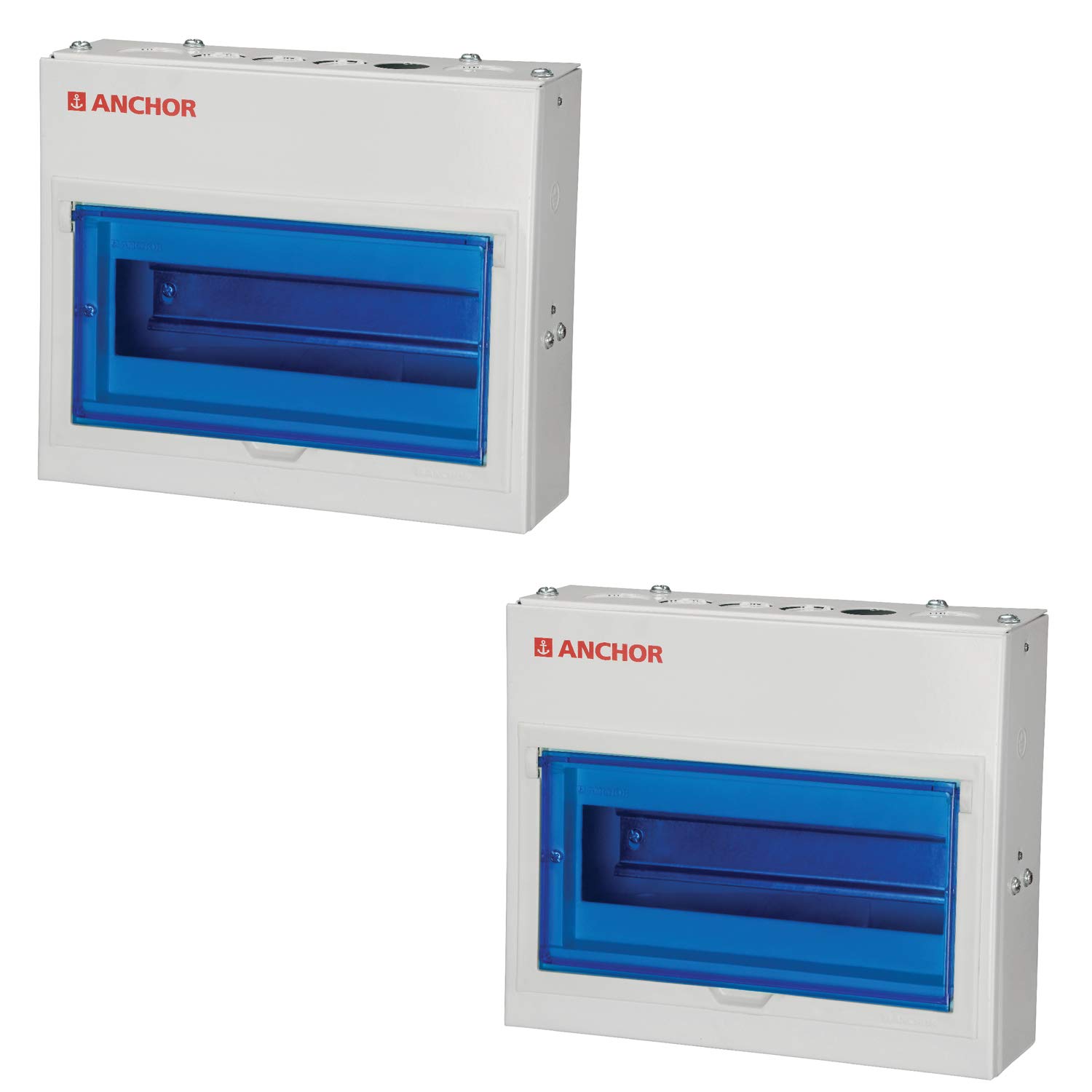 Anchor by Panasonic 16055 Transperent Door SPN 12 Way Distribution Board, (Pack of 2)-image-8