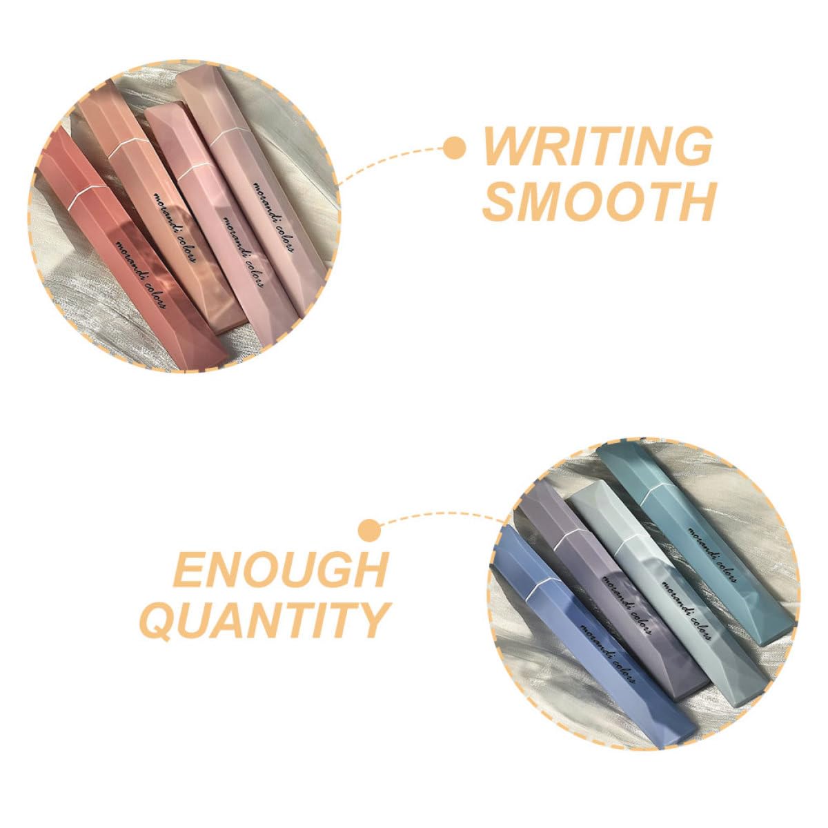 Rotulador Resaltador Colorido para Estudiantes, 3 Set de Plástico | Escritura Suave, sin Fugas de Tinta, Estilo Simple y Elegante, para Profesores y Personal de Servicio