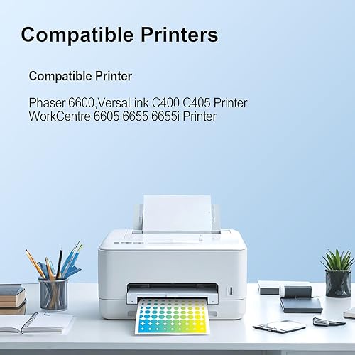 Miniatura 2 de 108R01122 Kit de unidad de correa de transferencia de repuesto para impresora Xerox Phaser 6600 VersaLink C400 C405 WorkCentre 6605 6655 6655i (con