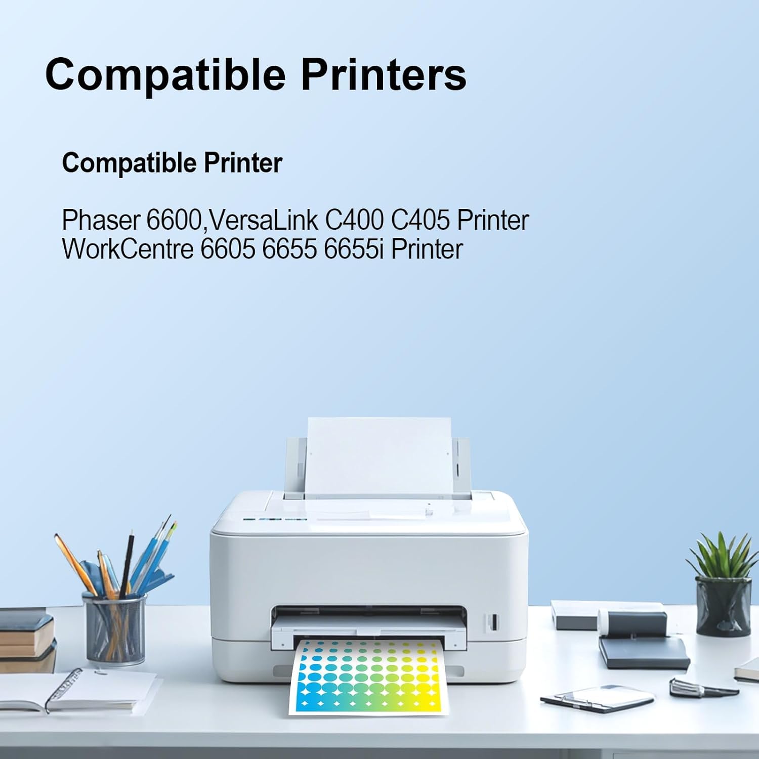 108R01122 Transfer Belt Unit Kit Replacement for Xerox Phaser 6600 VersaLink C400 C405 WorkCentre 6605 6655 6655i Printer (with Bias Transfer Roller, Feed Roller & Transfer Belt)