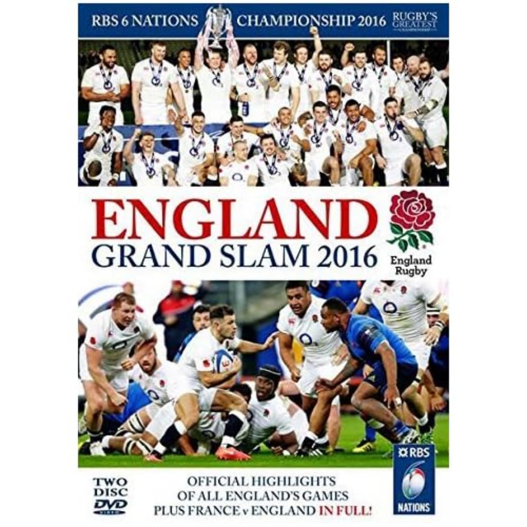 RBS Six Nations Championship 2016 - England Grand Slam (DVD) New