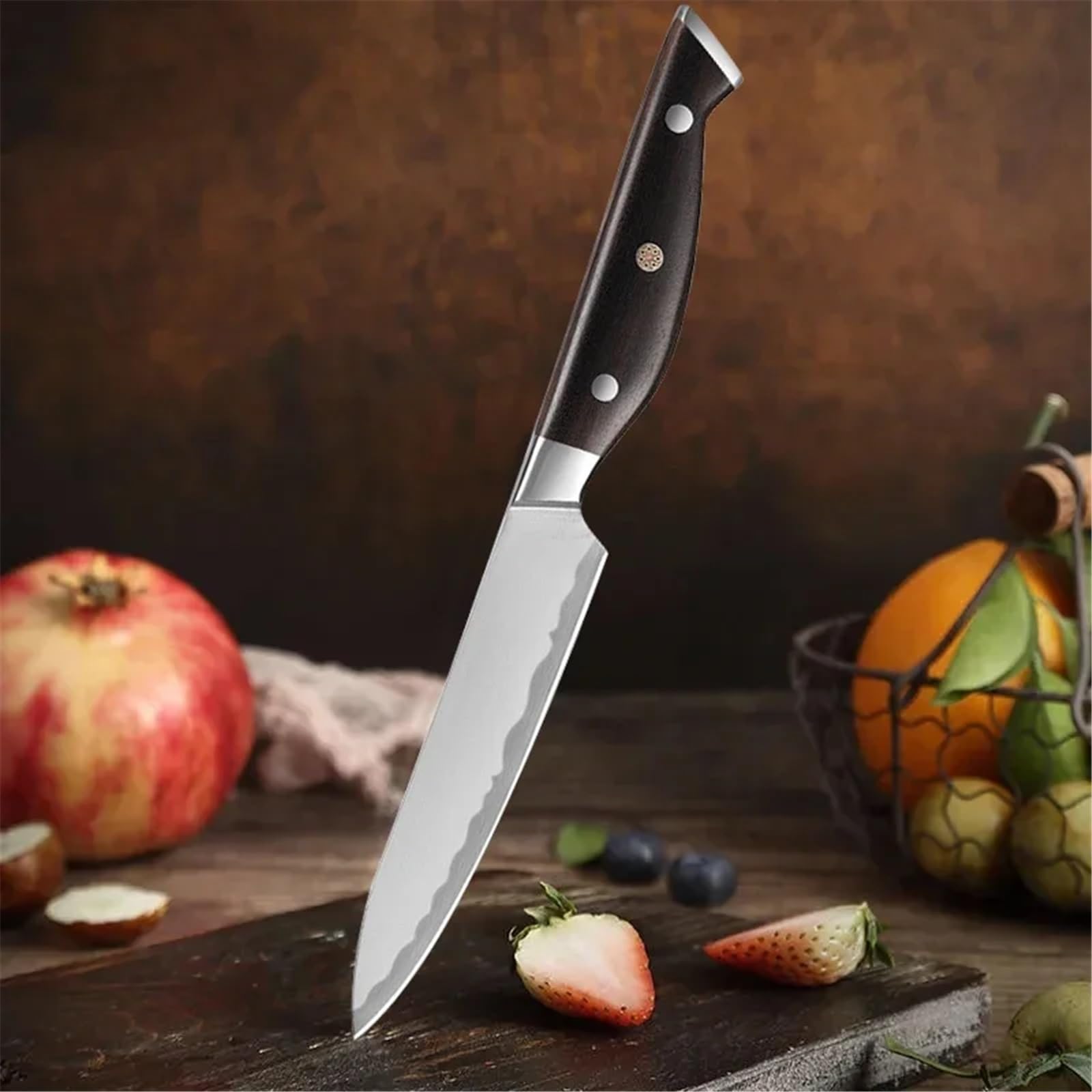 Coltello forgiato Coltello da salmone giapponese Coltello da sushi Coltello da carne Coltello da filetto di pesce Coltello da affettare crudo Coltello da sashimi Santoku(H/1pc)
