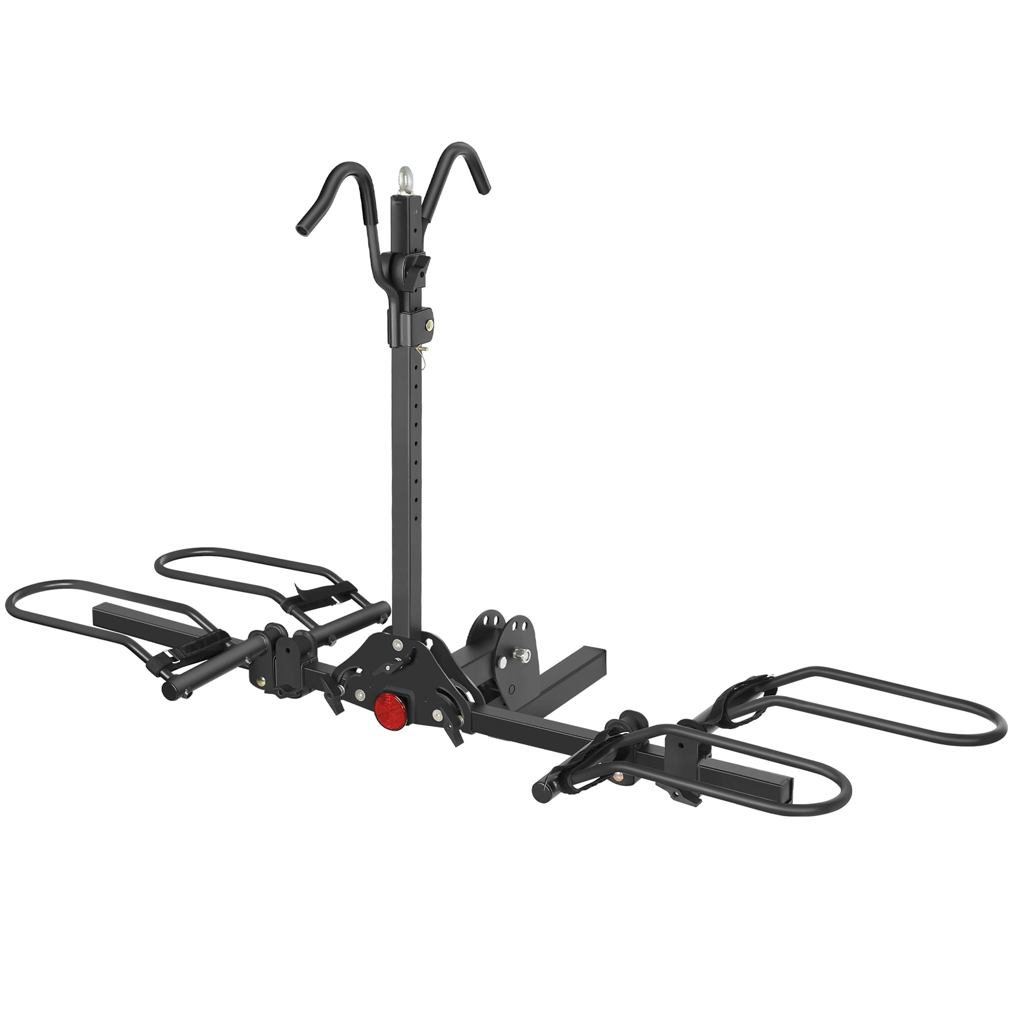 Young Bike Rack Hitch for Car - 200LB 2-Bike Rack Hitch Mount Platform Style Hitch Bike Rack,Smart Tilting & Easy Fold for Car SUV with 2 Inch Receiver,Bike Carrier Fits Up to 5-inch Fat Tire