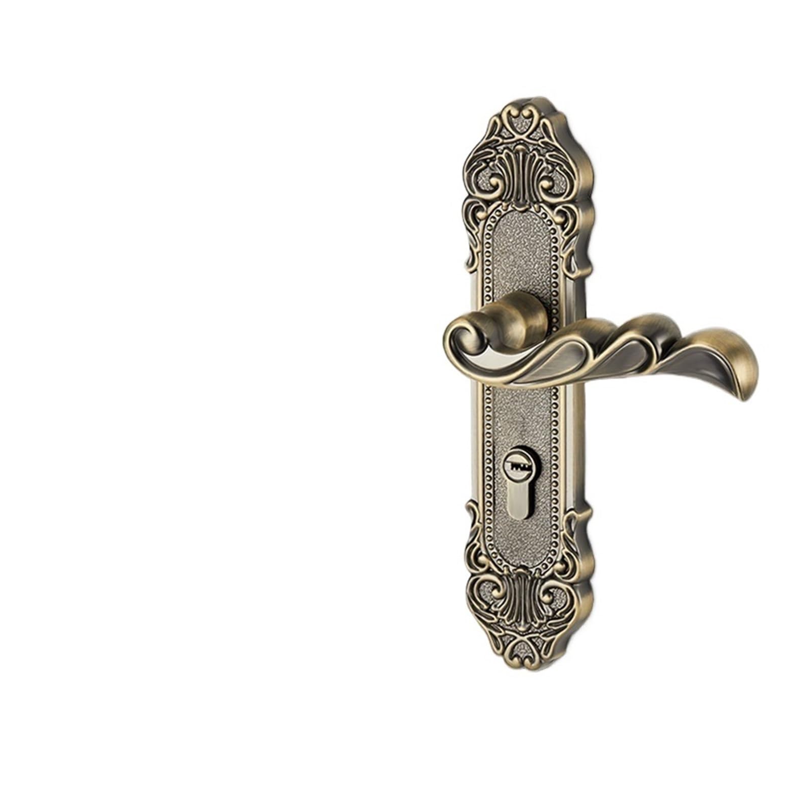Aepqbgqj One Color Zinc Alloy European Style Silent Lever Handle Lock Bedroom