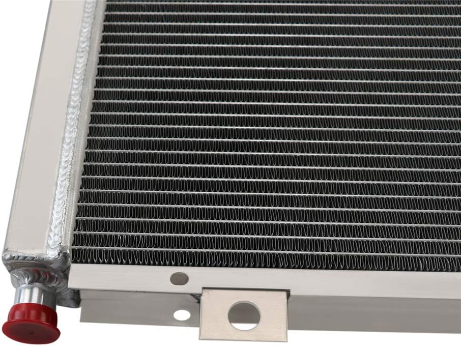 CoolingSky 2 Row All Aluminum ATV Radiator for 2011-2019 Can-Am Commander 1000 /Commander 800R & 2013-2018 Maverick 1000R