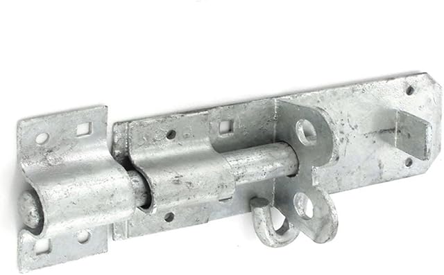Securit Heavy Duty Galvanised Brenton Sliding Padbolt 250mm