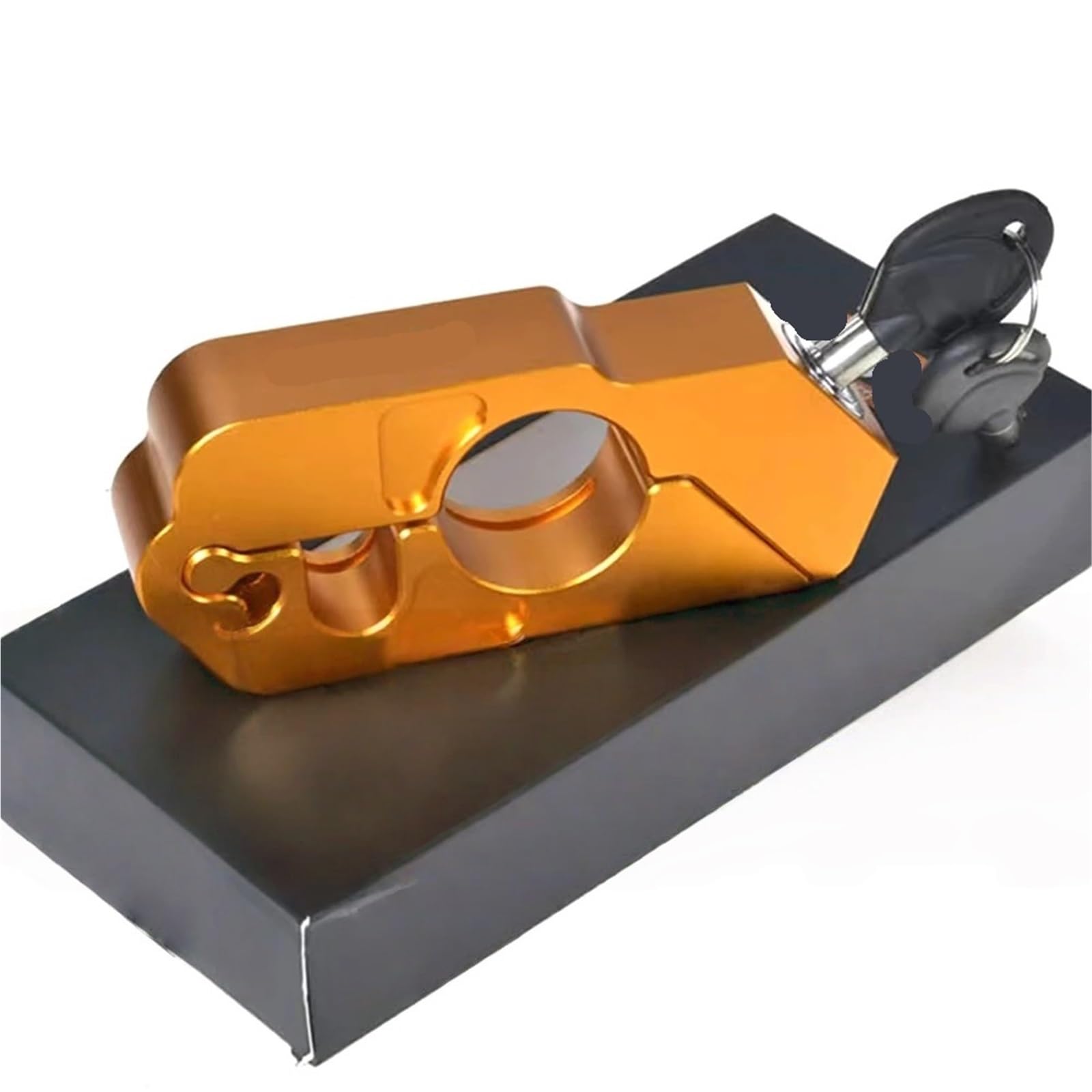 Handlebar Lock Motorcycle Brake Lever Lock Handlebar Anti-Theft Vehicle ATV Dirt Street Alloy