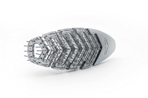 Miniatura 2 de Phillips Brush Traveler - Cepillo de pelo de tamaño monedero de viaje, cepillo flexible ventilado con punta de cuentas de nailon para desenredar y