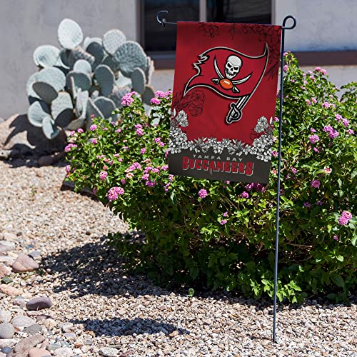 Image of Rico Industries NFL Standard /Primary 13 inch x 18 inch Double Sided Garden Flag - Great Gift for Men, Women, & Fans