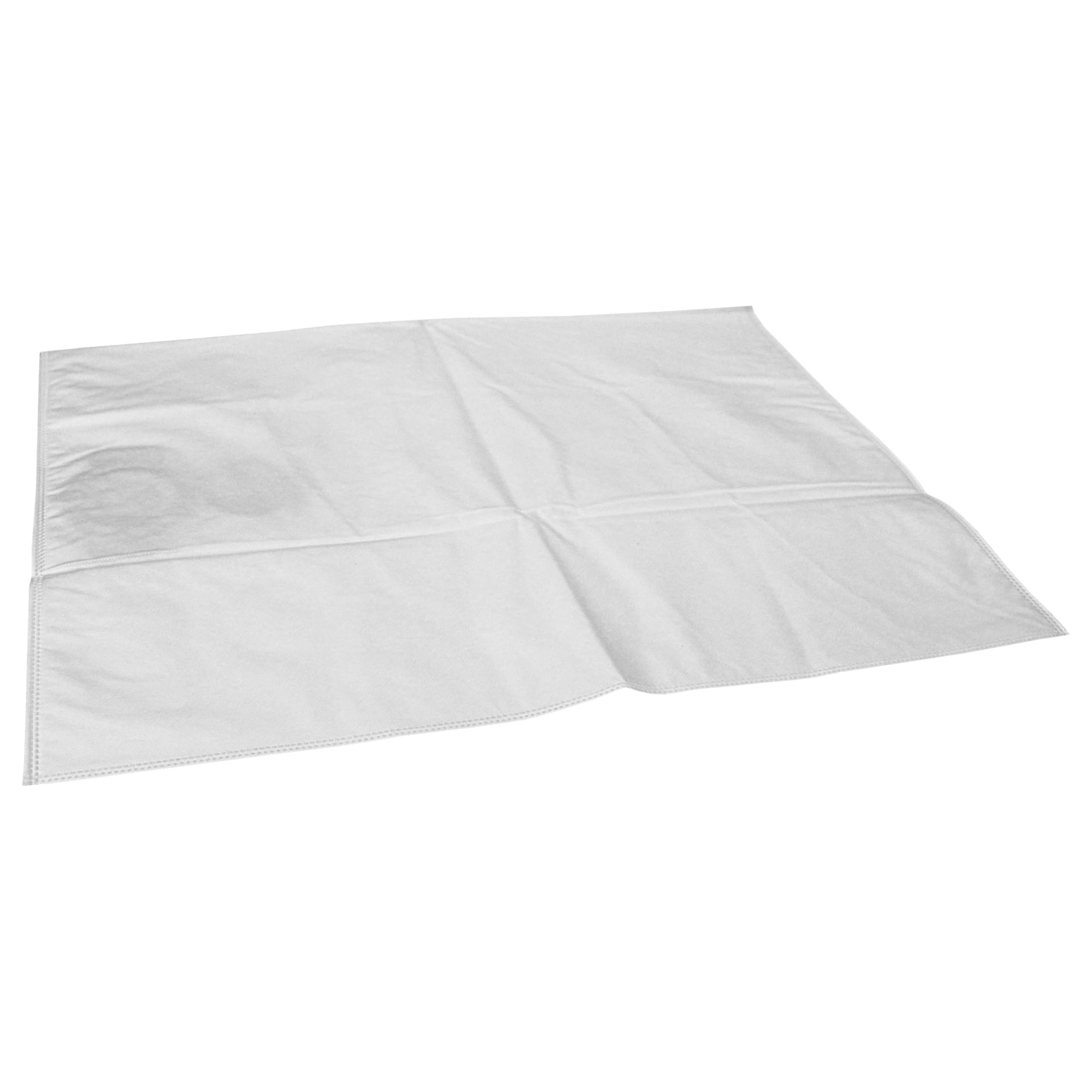 vhbw 20x Staubbeutel kompatibel mit Milwaukee AS 30 MAC | AS 42 MAC, AS 30 LAC Staubsauger - Vlies, 30l Füllvolumen, 74cm x 51cm Weiß