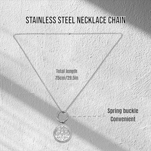 Airtag Necklace for Adults, Metal Jewelry Chain Airtag Holder Necklace for Women Men GPS Tracker Necklace4