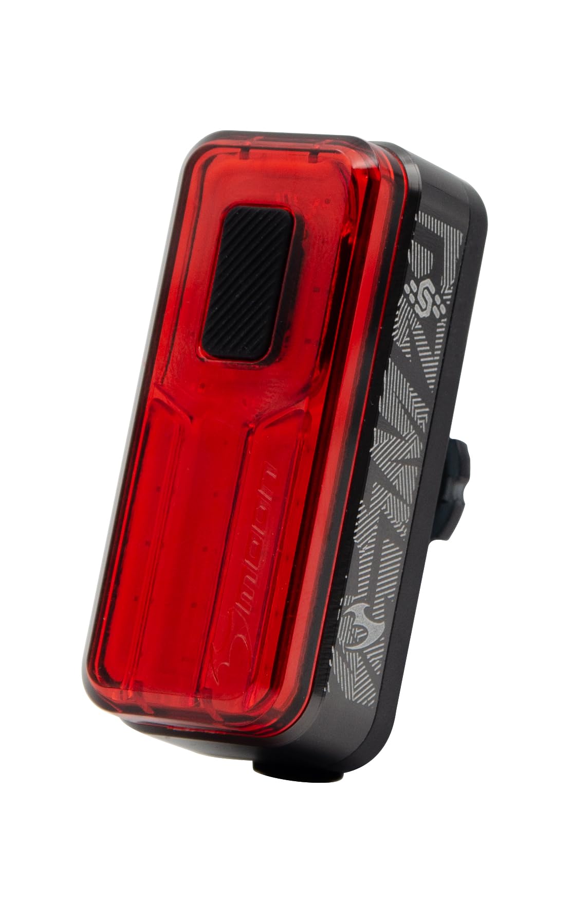Moon Light the Way You Ride On Helix Sense 150 Lumens Rechargeable Rear Bicycle light, IPX7, Max Runtime 100 Hours, Black