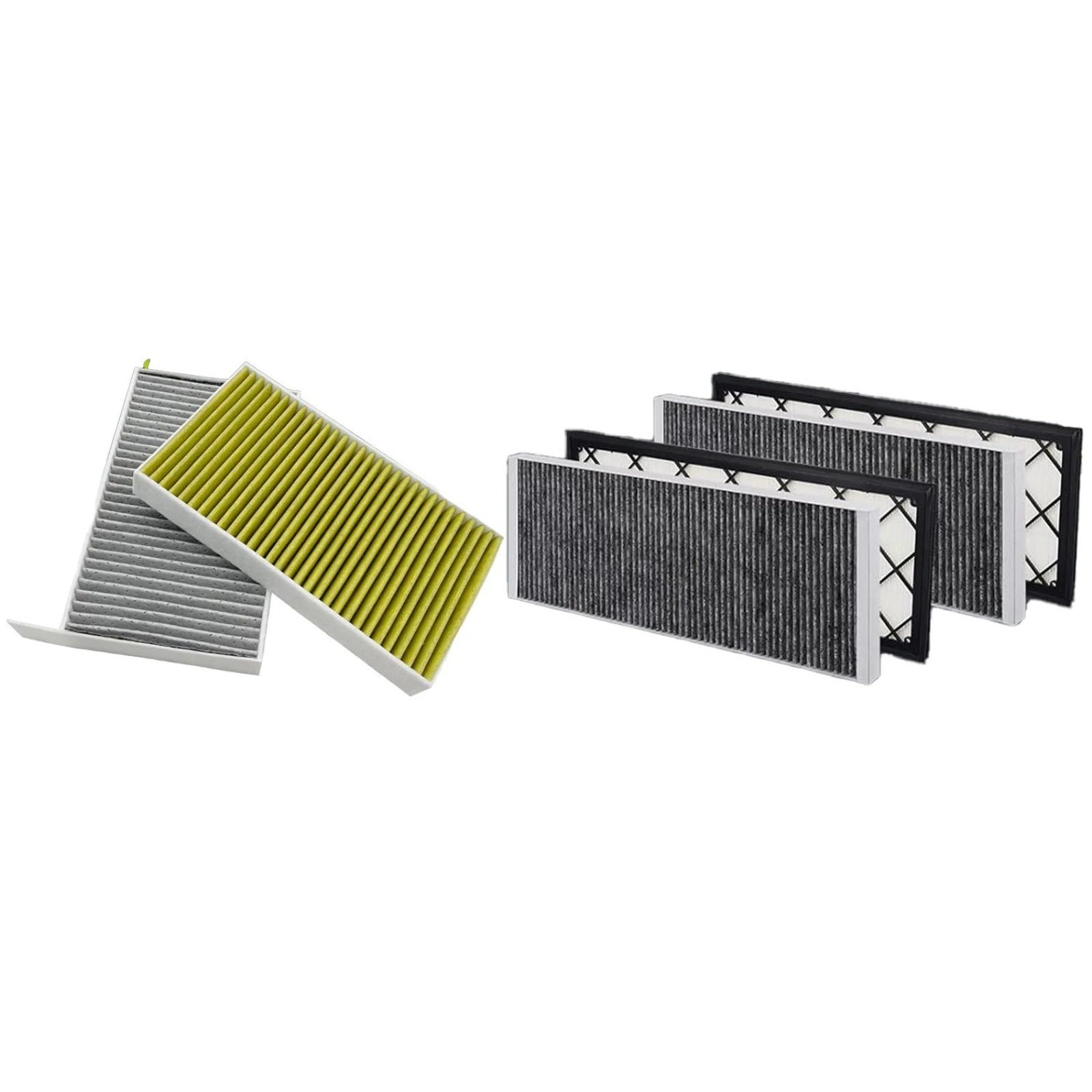Aejghfwjh 6Pcs Full Set Cabin Air Filter For Tesla For Model Y 2024-2017 Internal & External Cabin Air Filter