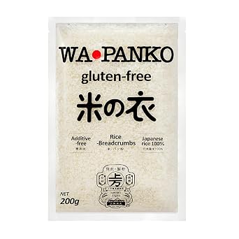 Panko bread crumbs Gluten Free WAPANKORice Bread Crumbs Additive Free 100% Japanese Rice 7.1oz  200g