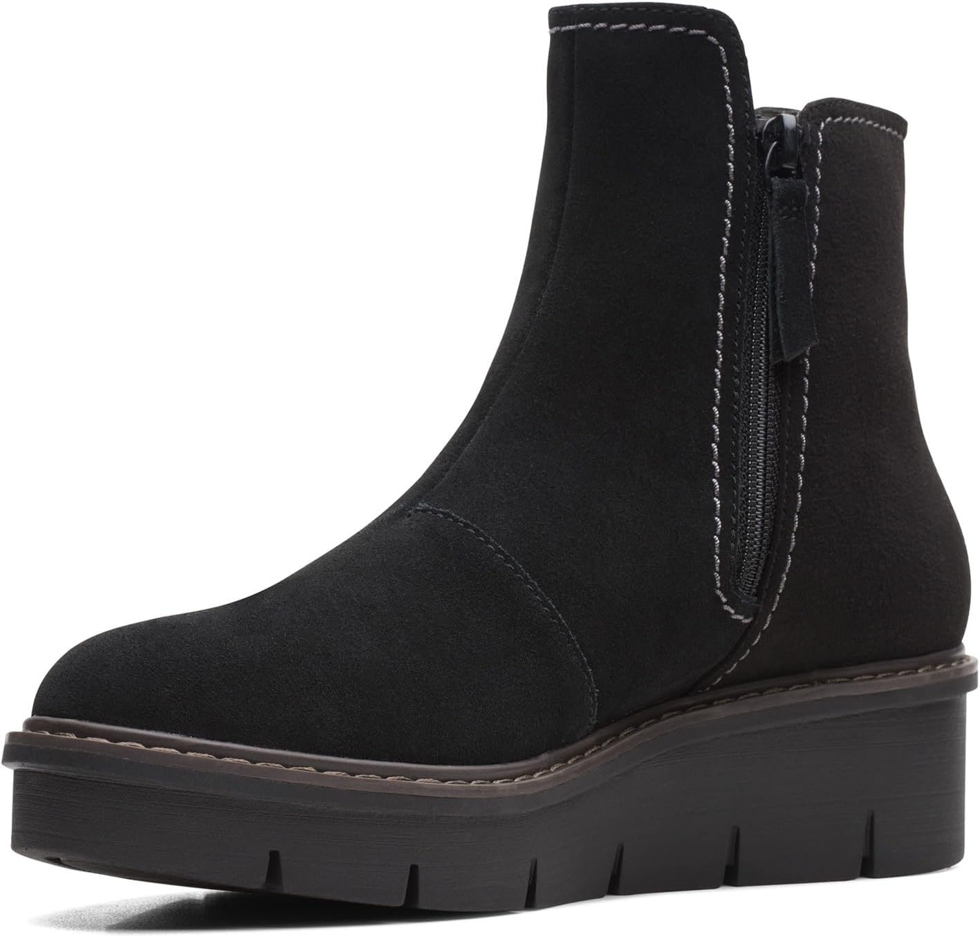 Clarks Airabell Move Black Suede 9 D - Wide
